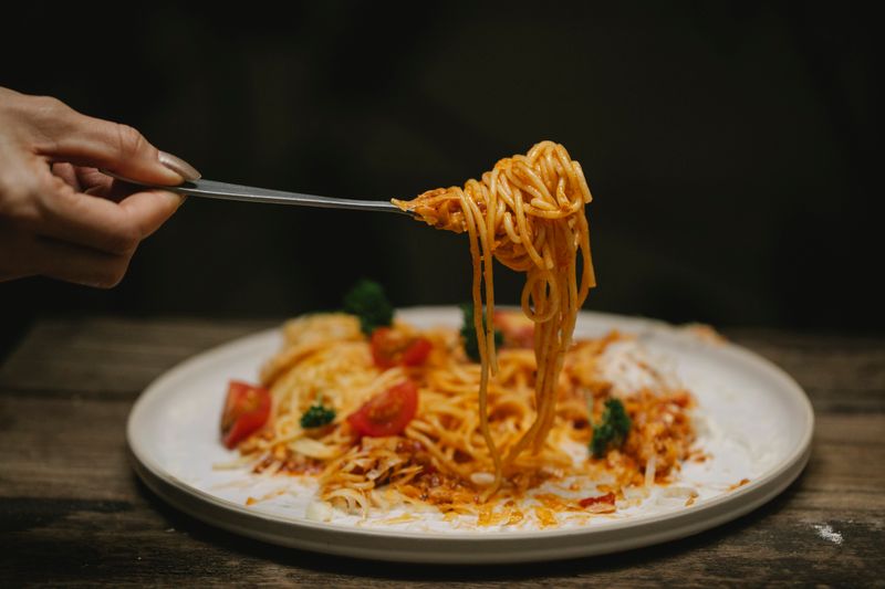 Spaghetti Bolognese mit reichhaltiger Fleischsauce